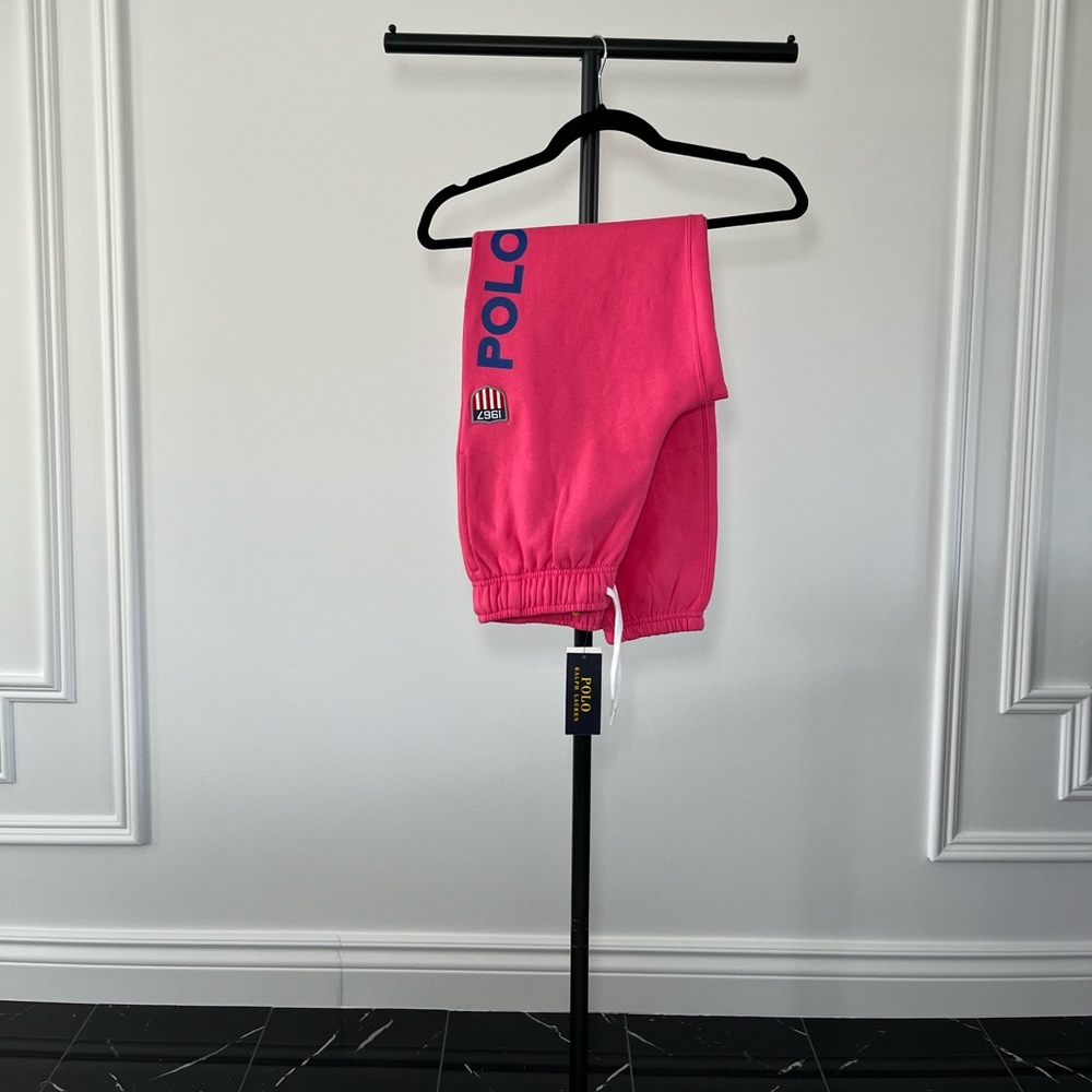 WOMEN’S Polo Ralph Lauren Hot Pink Fleece Pants - size XS